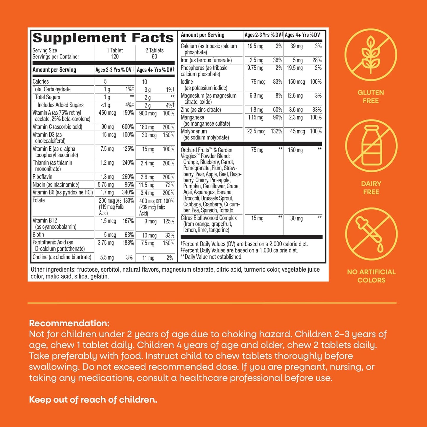 Alive Kids Multivitamin Berry Chewables by Nature's Way