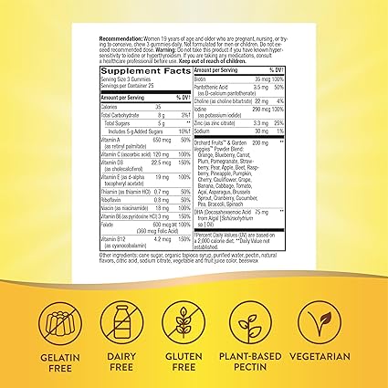 Alive Prenatal Multivitamin Gummies by Nature's Way