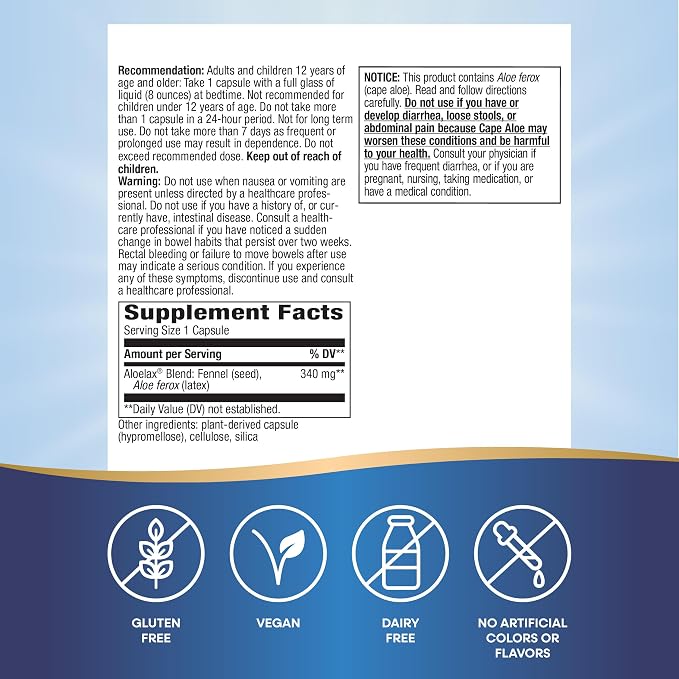 AloeLax Capsules by Nature's Way