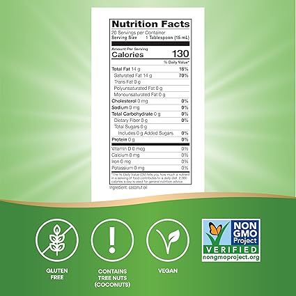 Liquid Coconut Oil by Nature's Way