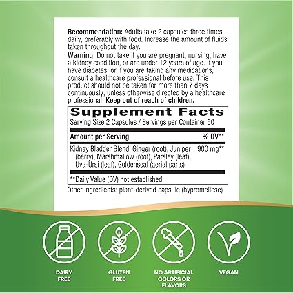 Kidney Bladder Blend Capsules by Nature's Way