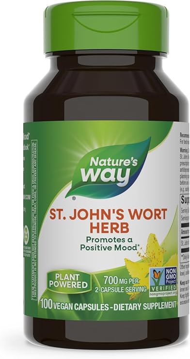 St John's Wort Capsules by Nature's Way