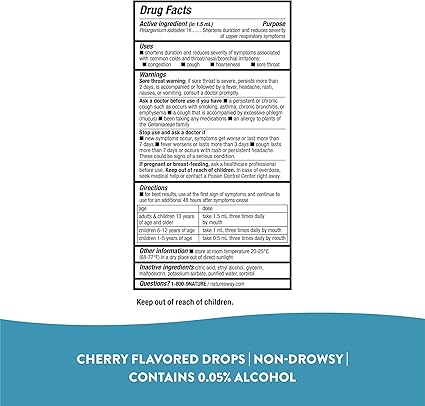 Umcka Cold Care Alcohol Free by Nature's Way