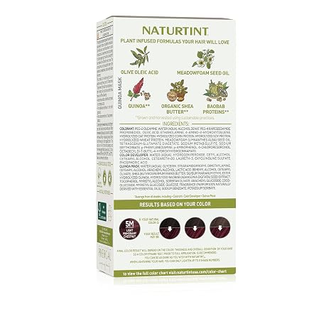 Natural 5M Light Mohogany Chestnut Permanent Hair Color by NaturTint