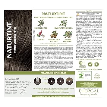 Natural 5N Light Chestnut Permanent Hair Color by NaturTint