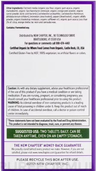 Women's Advanced Multivitamin Tablets by New Chapter