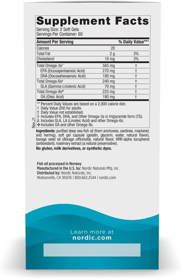 Complete Omega 120sg by Nordic Naturals