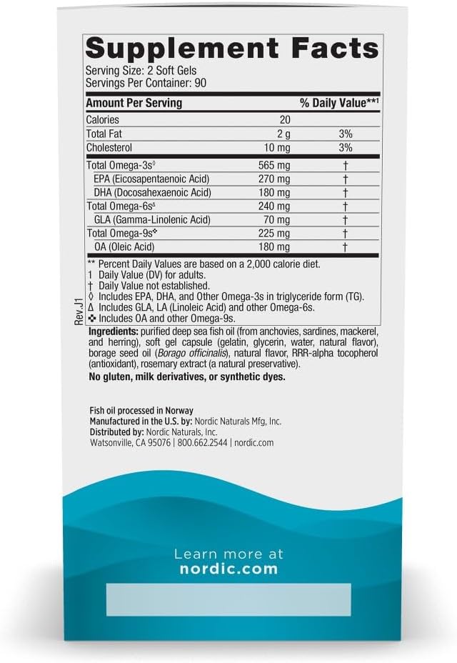 Complete Omega 180sg by Nordic Naturals