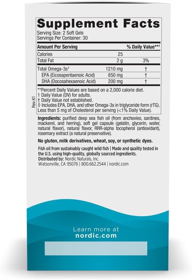 EPA 60sg by Nordic Naturals