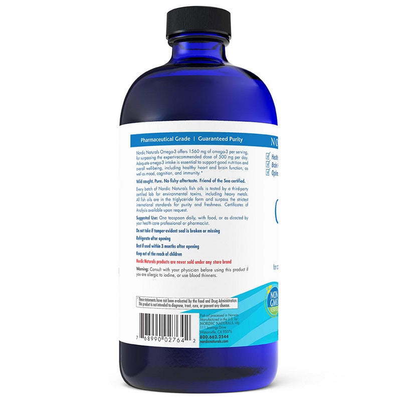 Omega-3 Liquid 16oz by Nordic Naturals