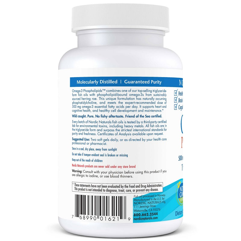 Omega-3 Phospholipids 60sg by Nordic Naturals