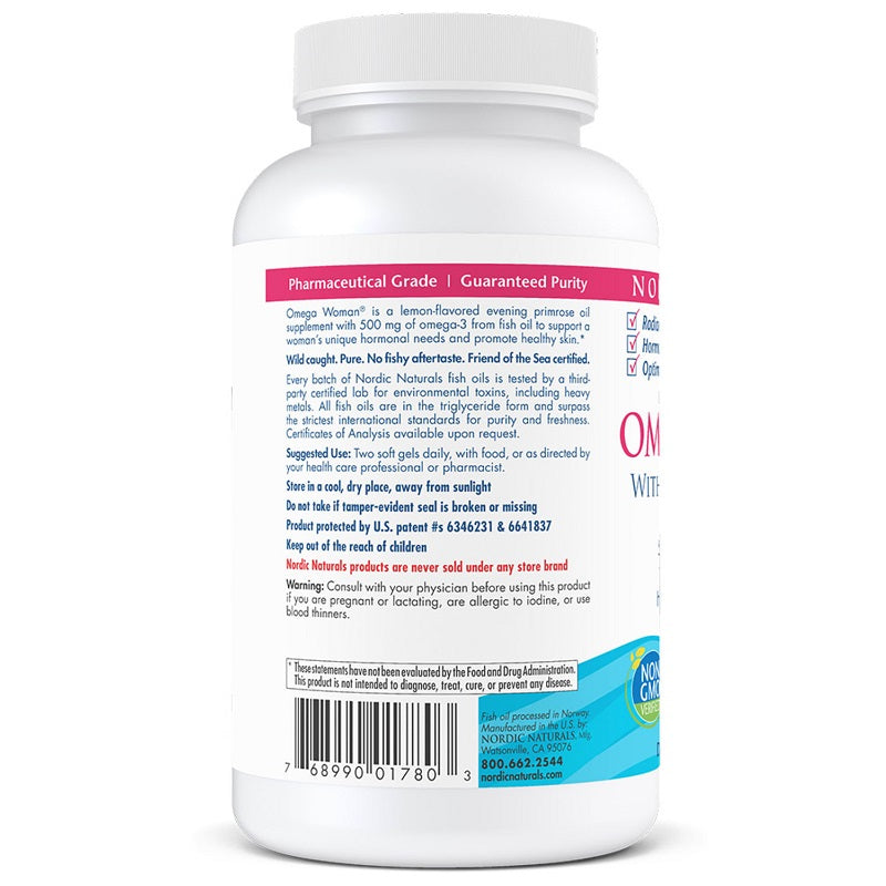 Omega Woman 120sg by Nordic Naturals