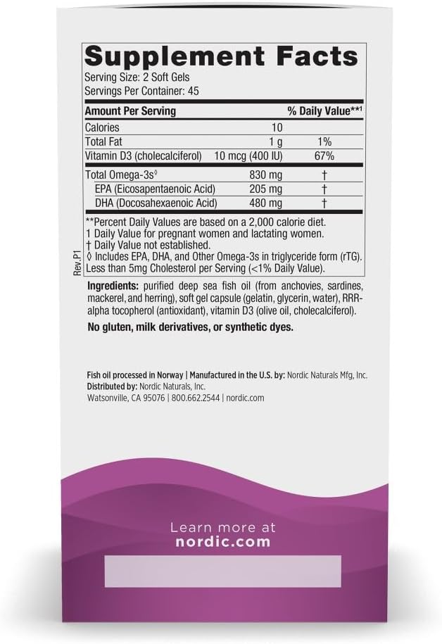 Prenatal DHA 90sg by Nordic Naturals