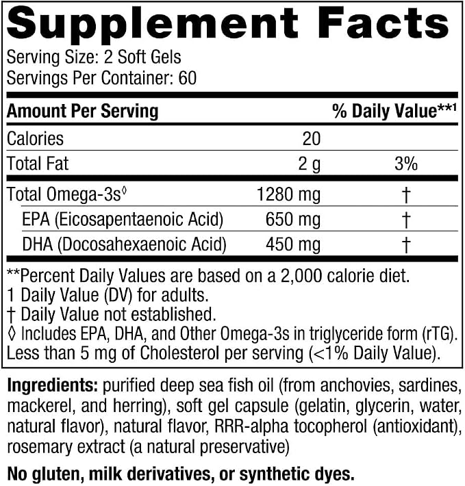 Ultimate Omega 120sg by Nordic Naturals