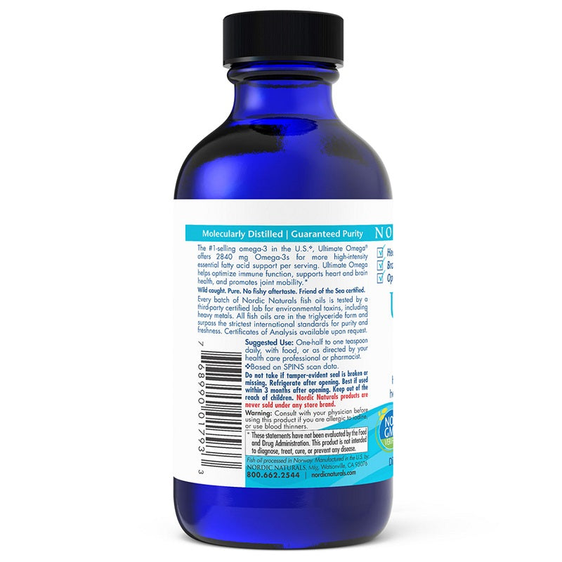 Ultimate Omega Liquid 4oz by Nordic Naturals