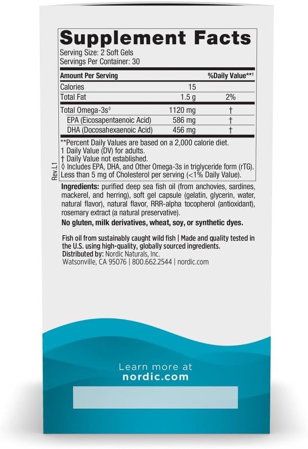 Ultimate Omega 2X Mini 60sg by Nordic Naturals