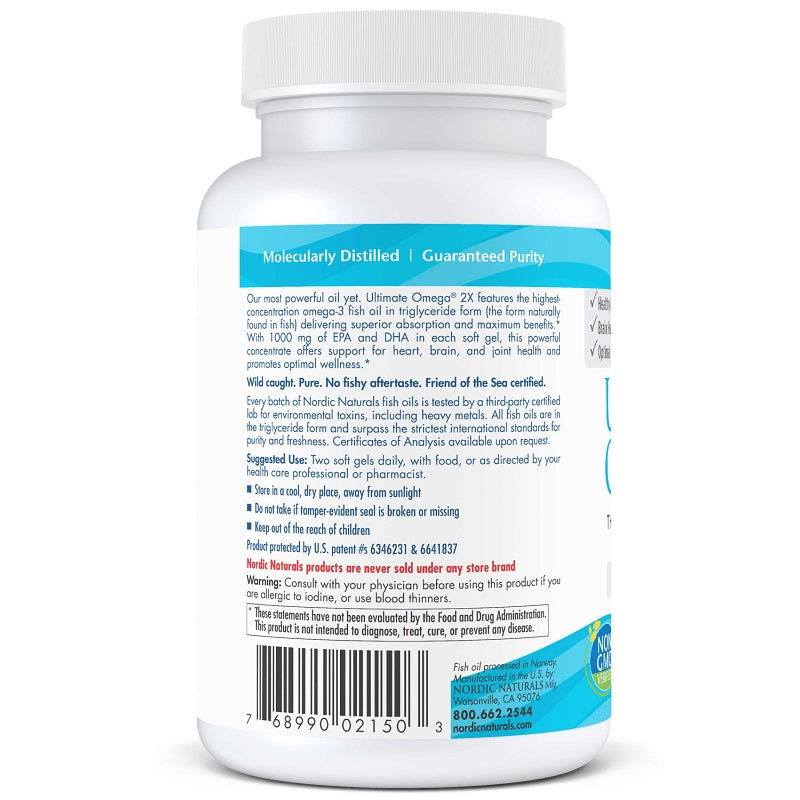 Ultimate Omega 2X 60sg by Nordic Naturals