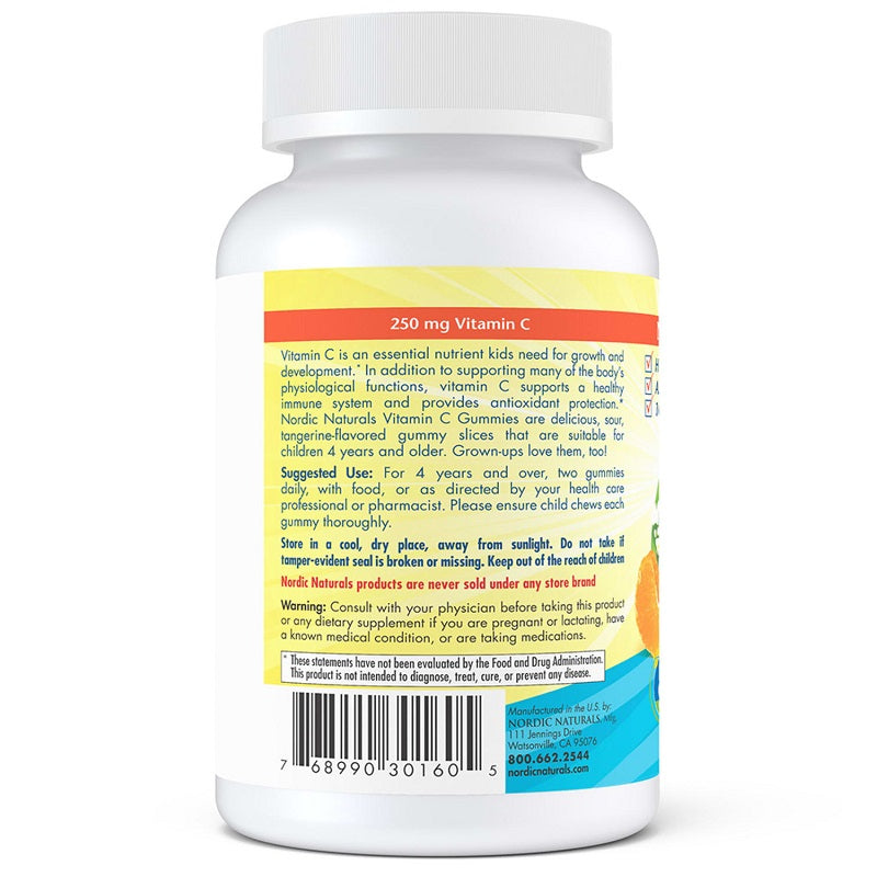 Vitamin C 60 Gummies by Nordic Naturals