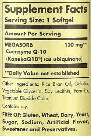 CoQ-10 100mg Softgels by Solgar