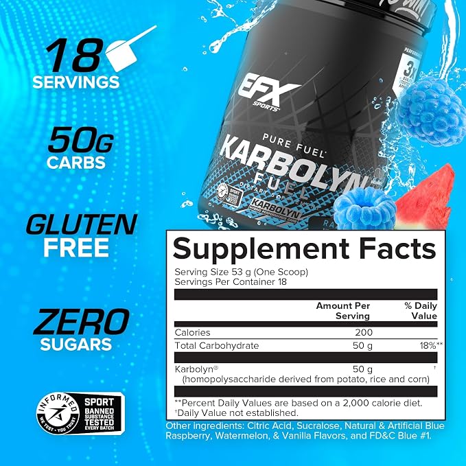 Karbolyn Blue Razz Watermelon 2.2lb by EFX Sports