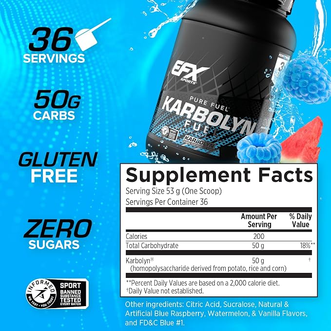 Karbolyn Blue Razz Watermelon 4.4lb by EFX Sports