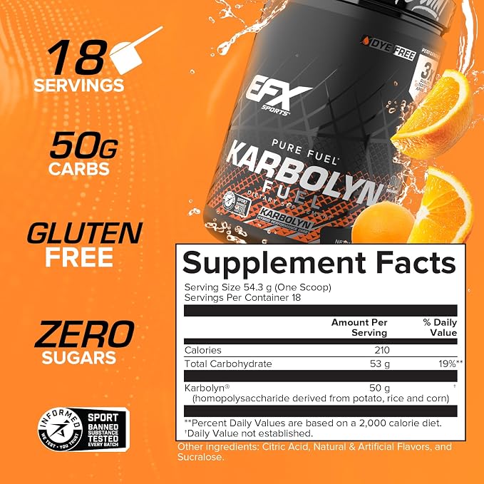 Karbolyn Orange 2.2lb by EFX Sports