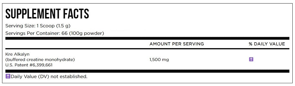 Kre-Alkalyn Unflavored by EFX Sports