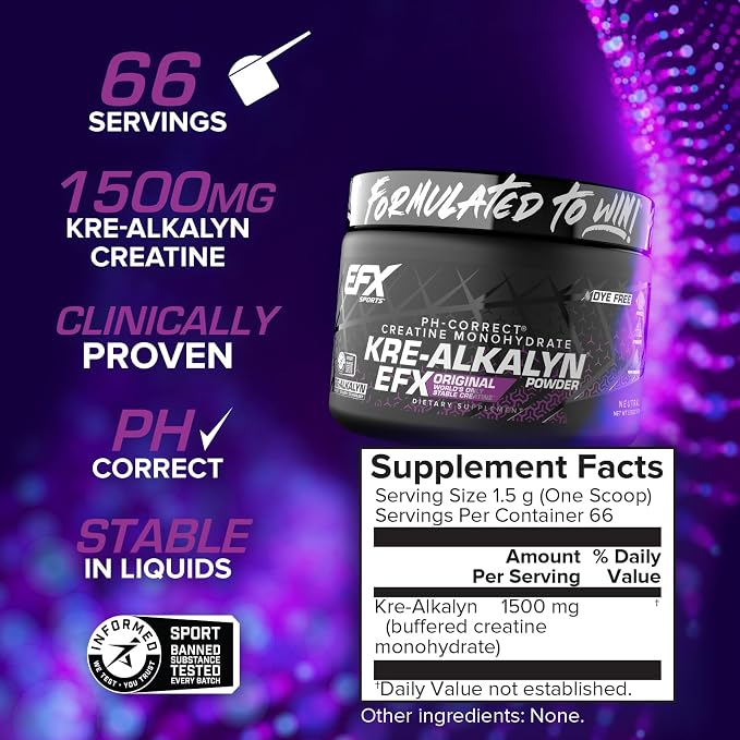 Kre-Alkalyn Unflavored by EFX Sports