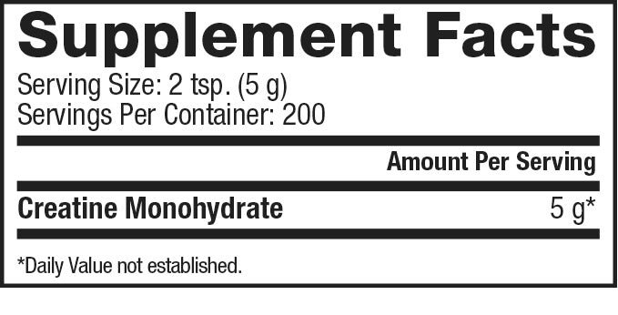Creatine Monohydrate 1,000g by Dymatize