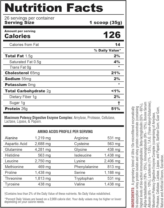 Protizyme Banana Creme 2lb by Metabolic Nutrition