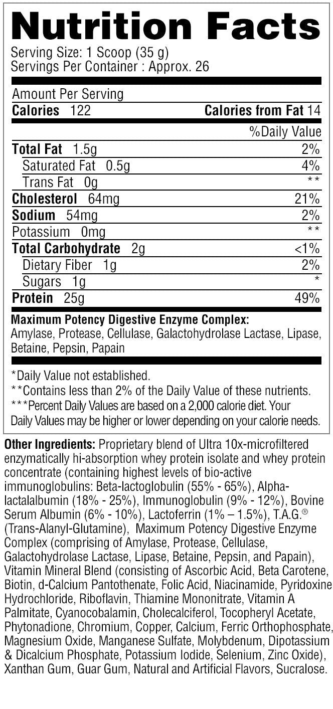 Protizyme Strawberry 2lb by Metabolic Nutrition