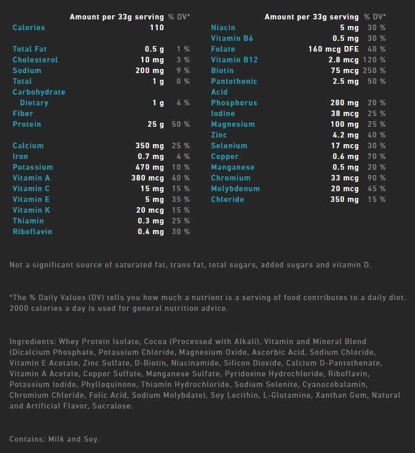Isopure Dutch Chocolate 1lb by Nature's Best