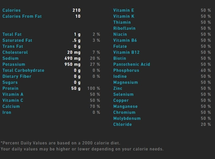 Isopure Cookies & Cream 3lb by Nature's Best