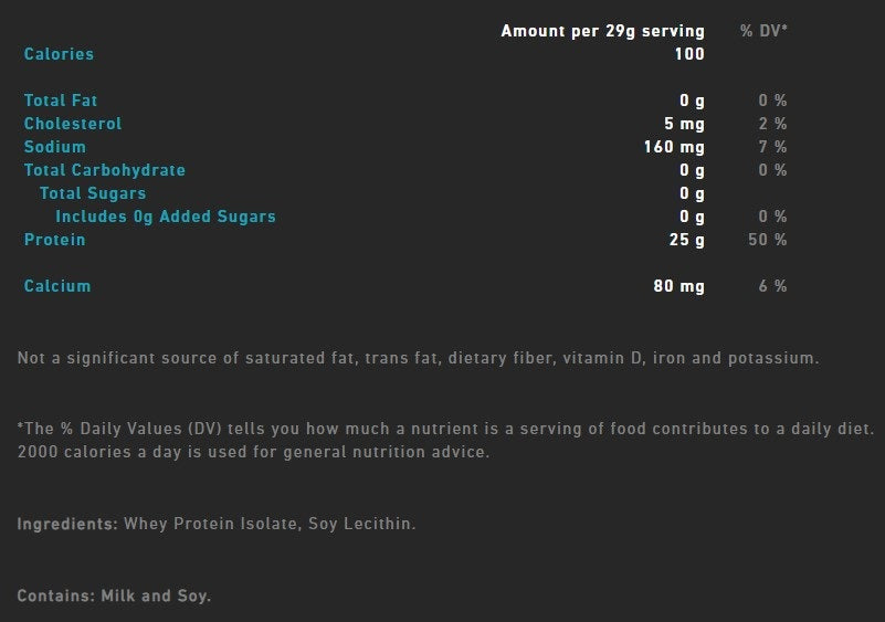 Isopure Unflvored 1lb by Nature's Best