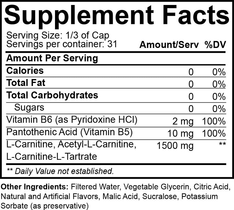 L-Carnitine 1500 Watermelon by Nutrakey