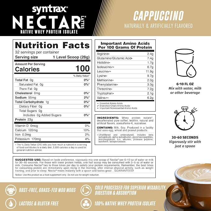 Nectar Cappuccino by Syntrax