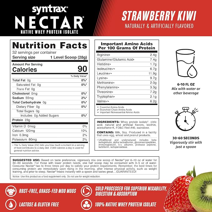 Nectar Strawberry Kiwi by Syntrax