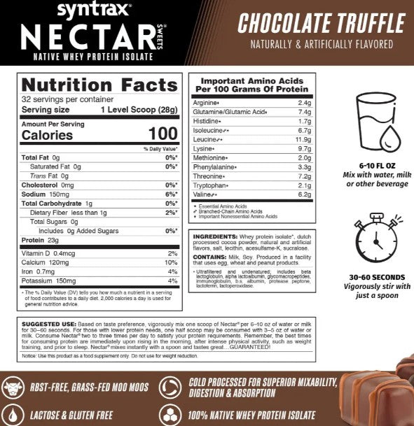 Nectar Chocolate Truffle by Syntrax