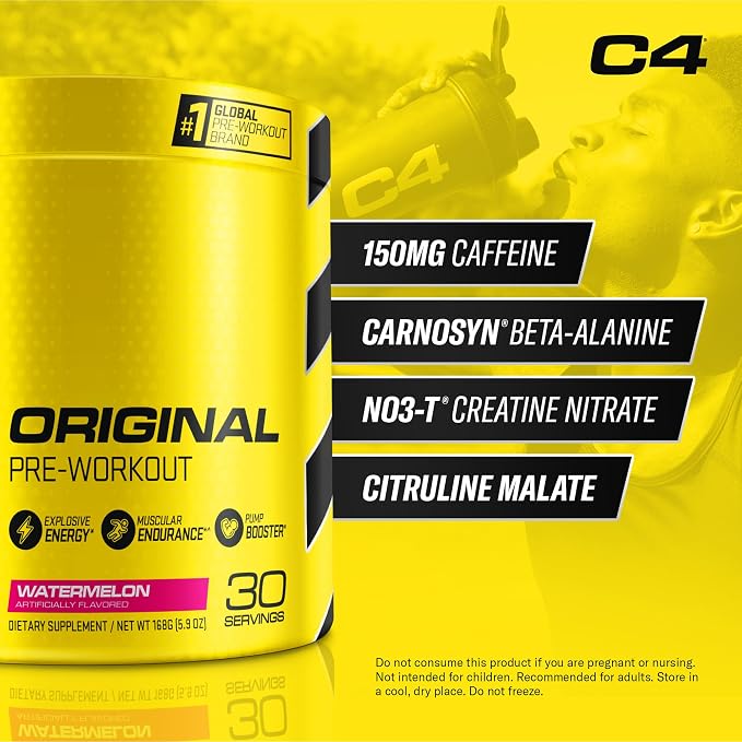 C4 Original Pink Lemonade 60svg by Cellucor
