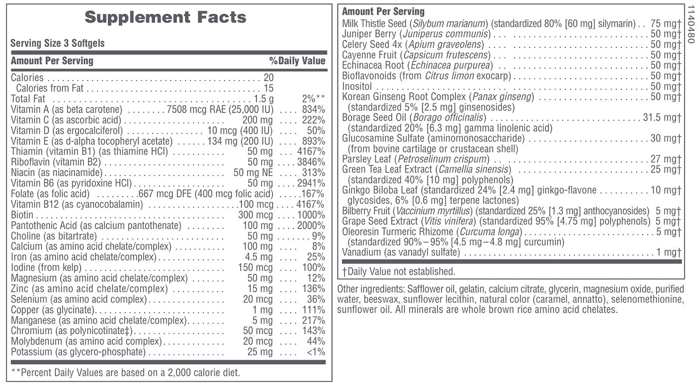 Regeneration Multivitamin by NaturesPlus