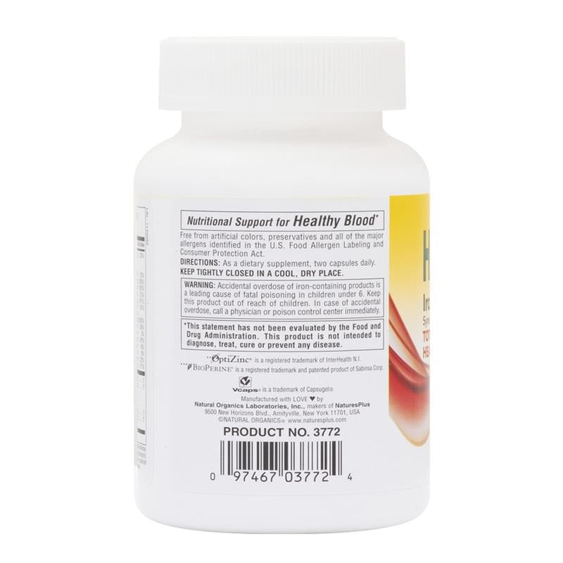 Hema-Plex 60VegCaps by NaturesPlus