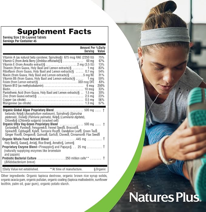 Ultra Juice Green 90 Tablets by Nature's Plus