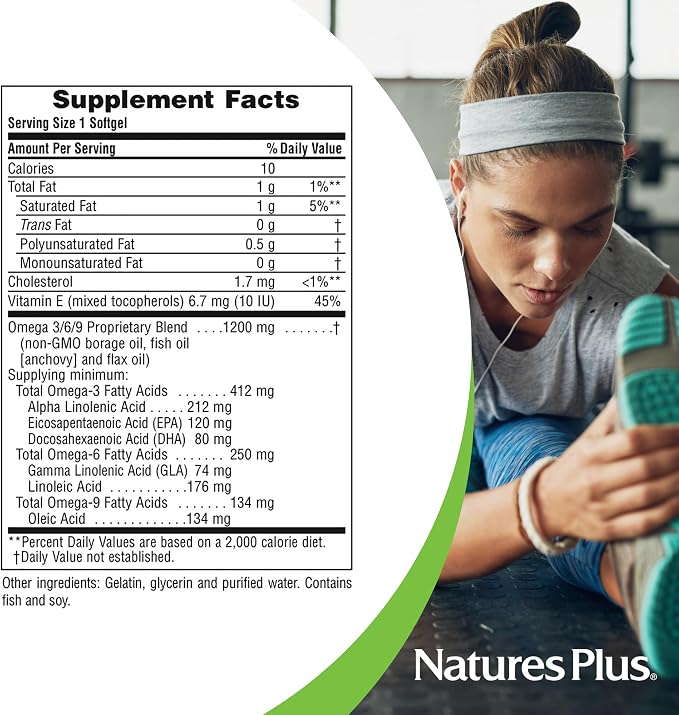 Ultra Omega 3/6/9 120 Softgels by Nature's Plus