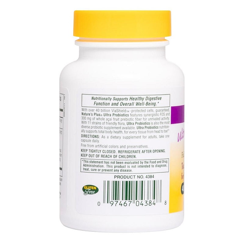 Ultra Probiotics 30VegCaps by NaturesPlus