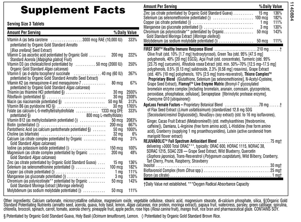 Ageloss Women's Multi by NaturesPlus