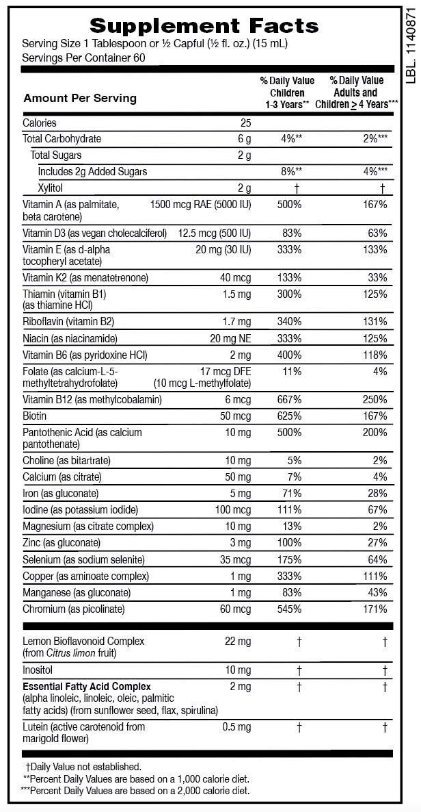 Animal Parade Gold Liquid 30oz by NaturesPlus