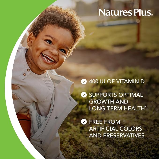 Animal Parade Vitamin D3 Liquid Drops by Nature's Plus