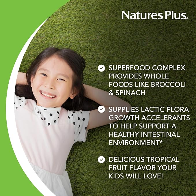 Animal Parade KidGreenz 90 Chewables by NaturesPlus