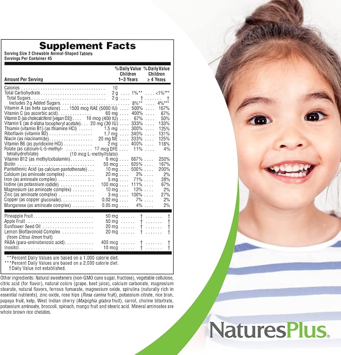 Animal Parade Grape 90 Chewables by NaturesPlus