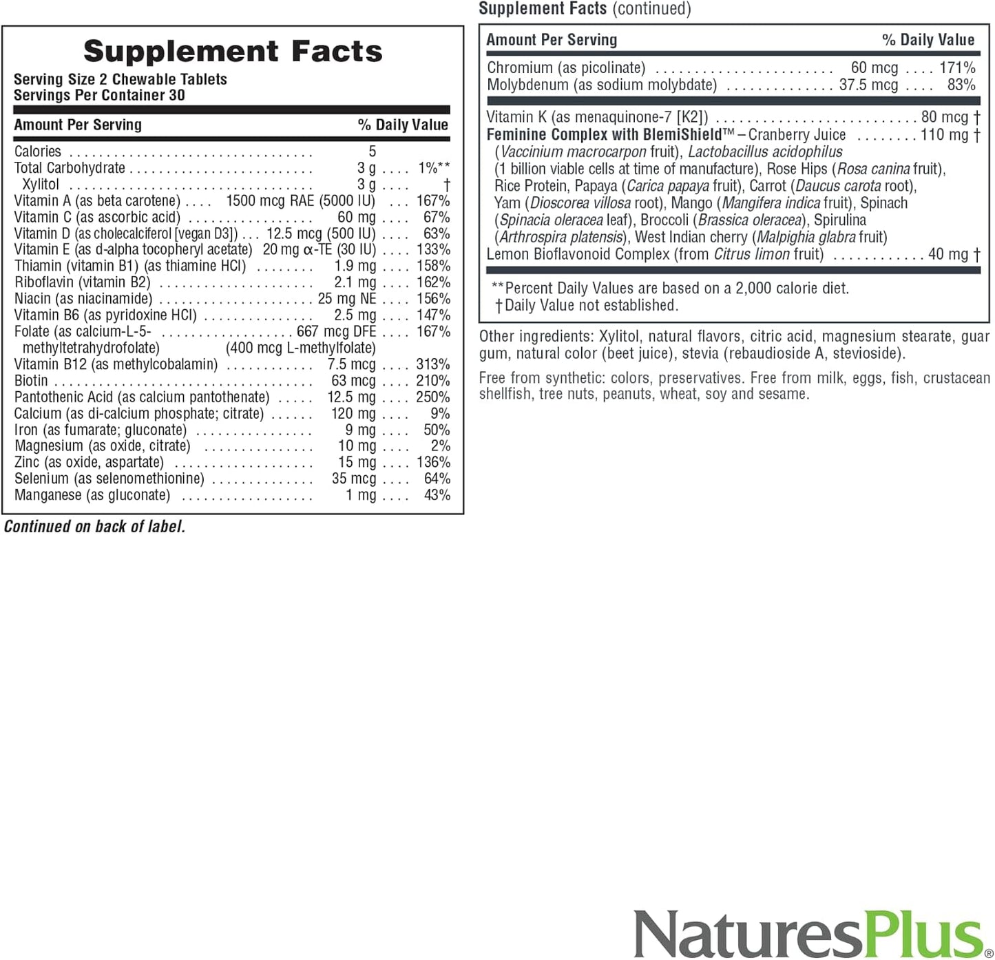 Source of Life Power Teen for Her by NaturesPlus